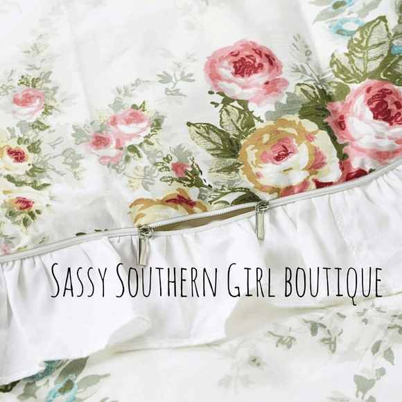 🆕⭐ Country Cottage floral cotton duvet set - Picture 8 of 13